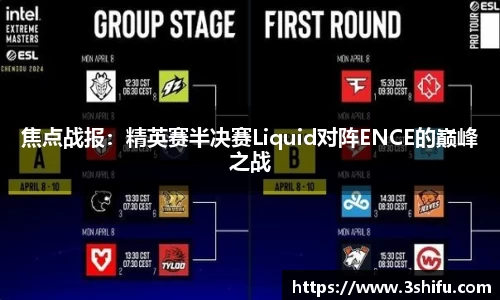 焦点战报：精英赛半决赛Liquid对阵ENCE的巅峰之战